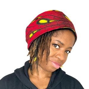 Ankara Beanie Hats; African Inspired Beanie; Afro Boho Hair Accessories